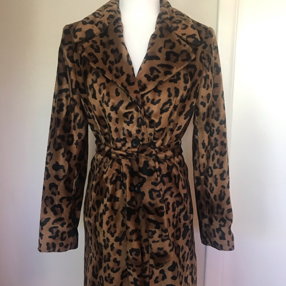 Vintage bebe leopard coat 🐆